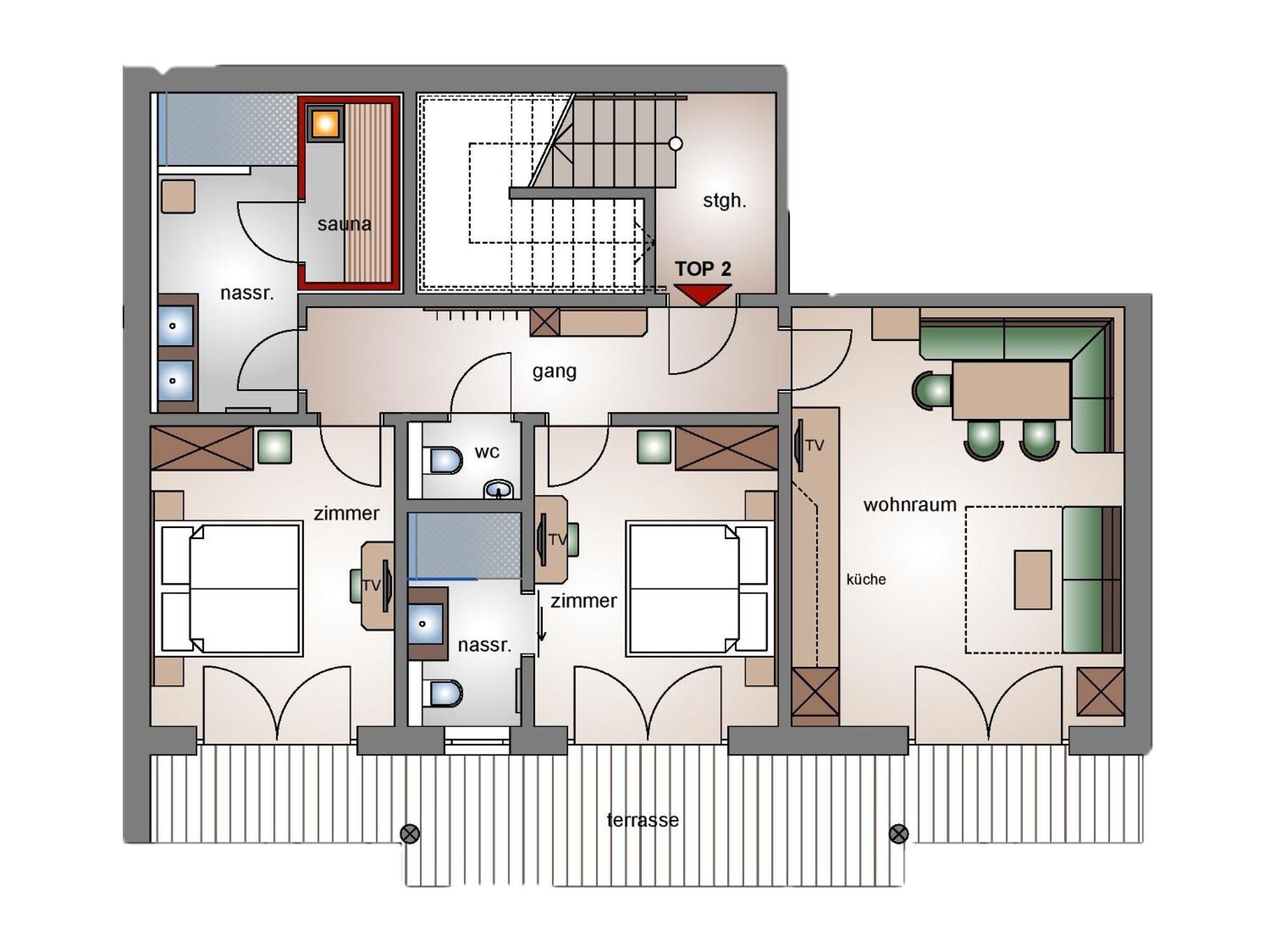 Luxurious Apartment With Sauna In Koenigsleiten Wald im Pinzgau Eksteriør billede